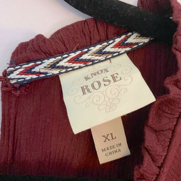 Knox Rose | Smocked Mini Dress - Picture 3 of 4